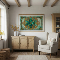 Light Through The Gilded Petal