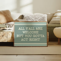 House Rules Are Simple