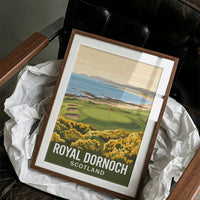 Gorse and a Red Flag Waving