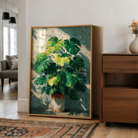 Light Found the Monstera First