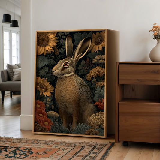 The Hare Who Watched the Garden