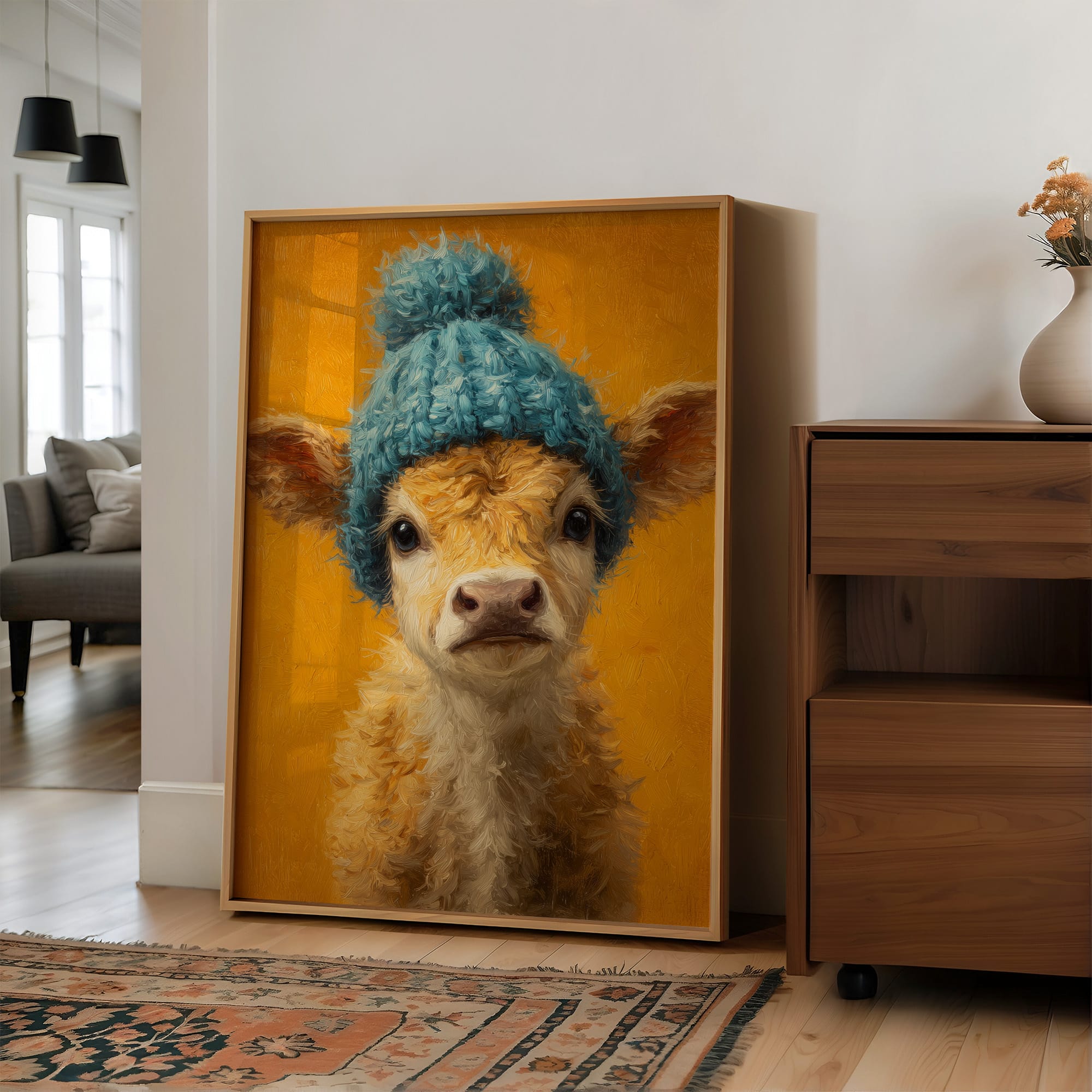 The Calf Who Came Prepared