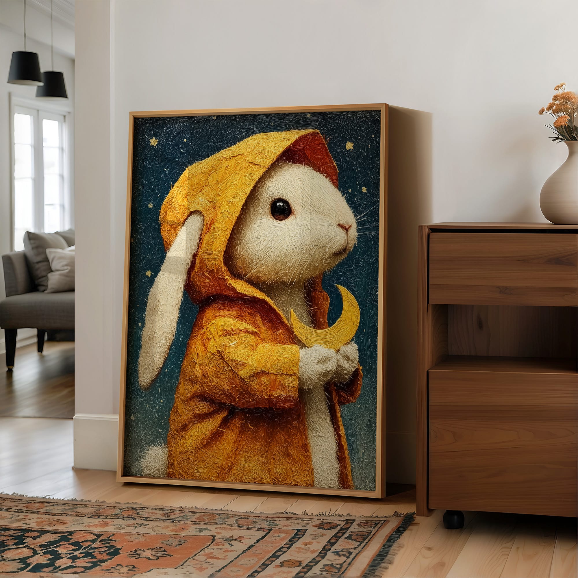 The Rabbit Who Kept the Moon