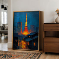 Tokyo Tower at Midnight
