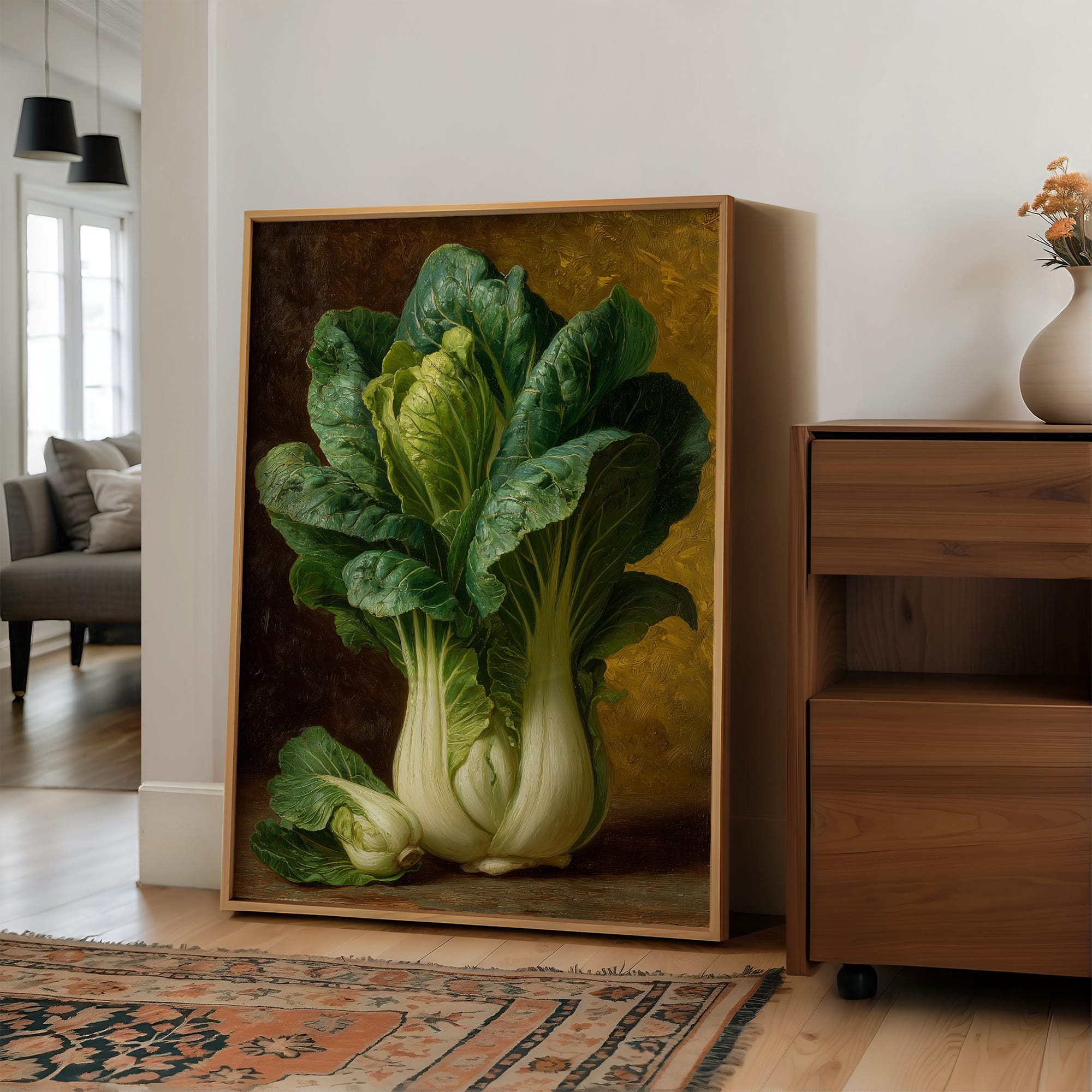 Bok Choy in the Old Master Tradition