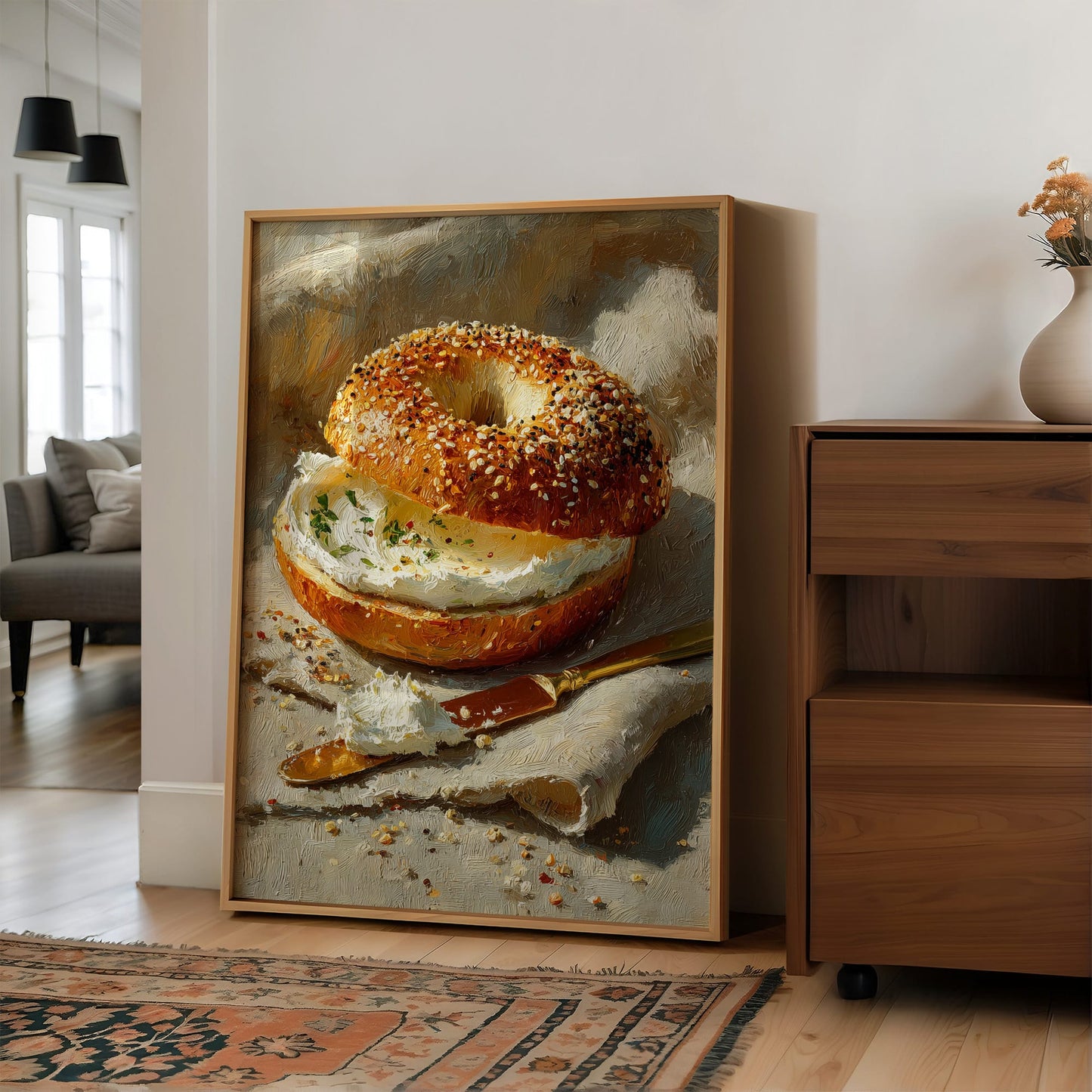 Everything Bagel, Painted With Reverence