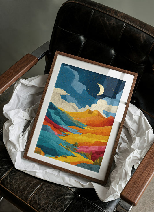 The Valley Dreamed in Color
