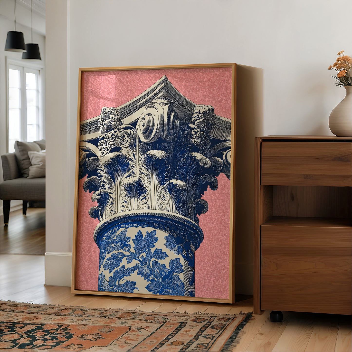Classical, With a Pop of Pink