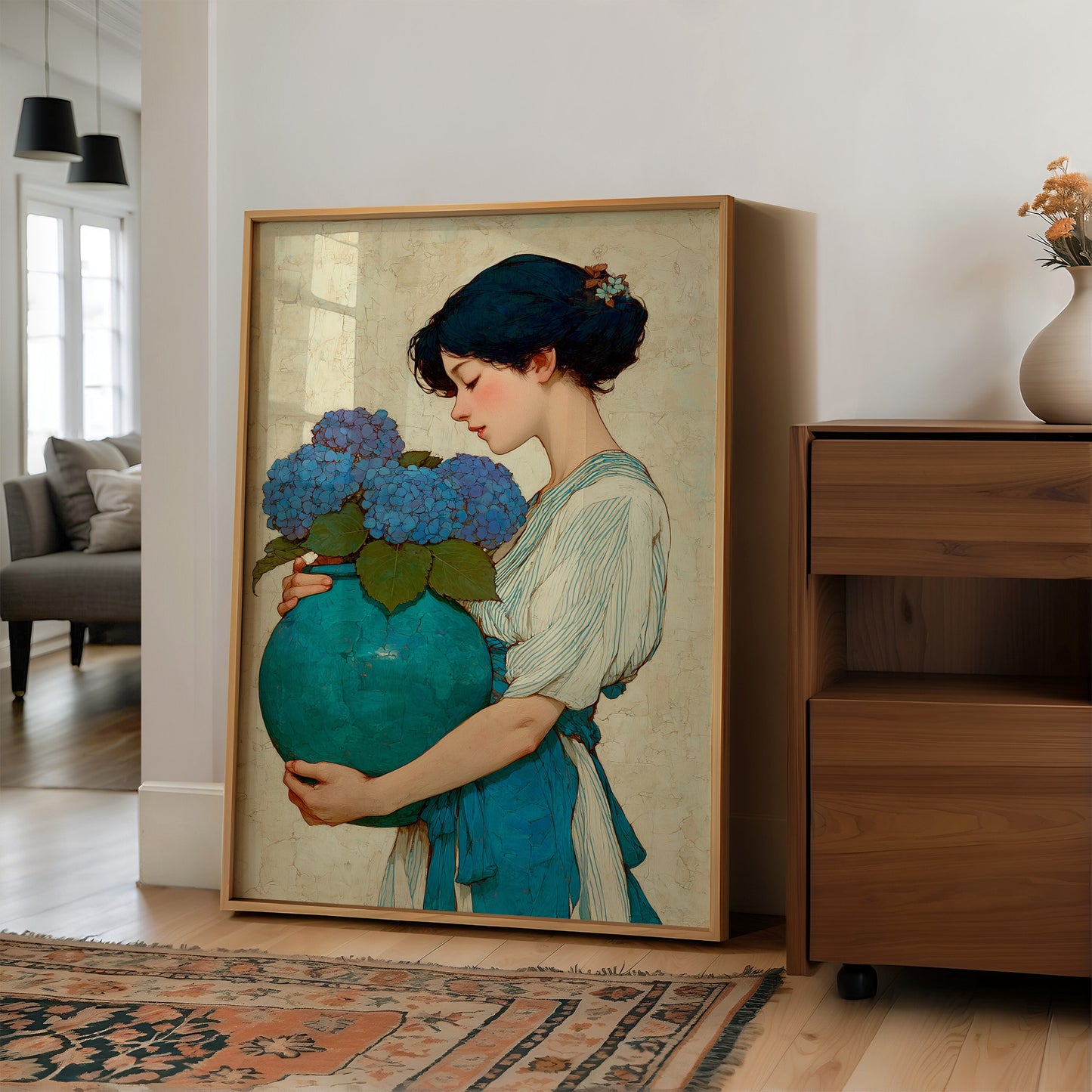 She Carried the Whole Garden Home