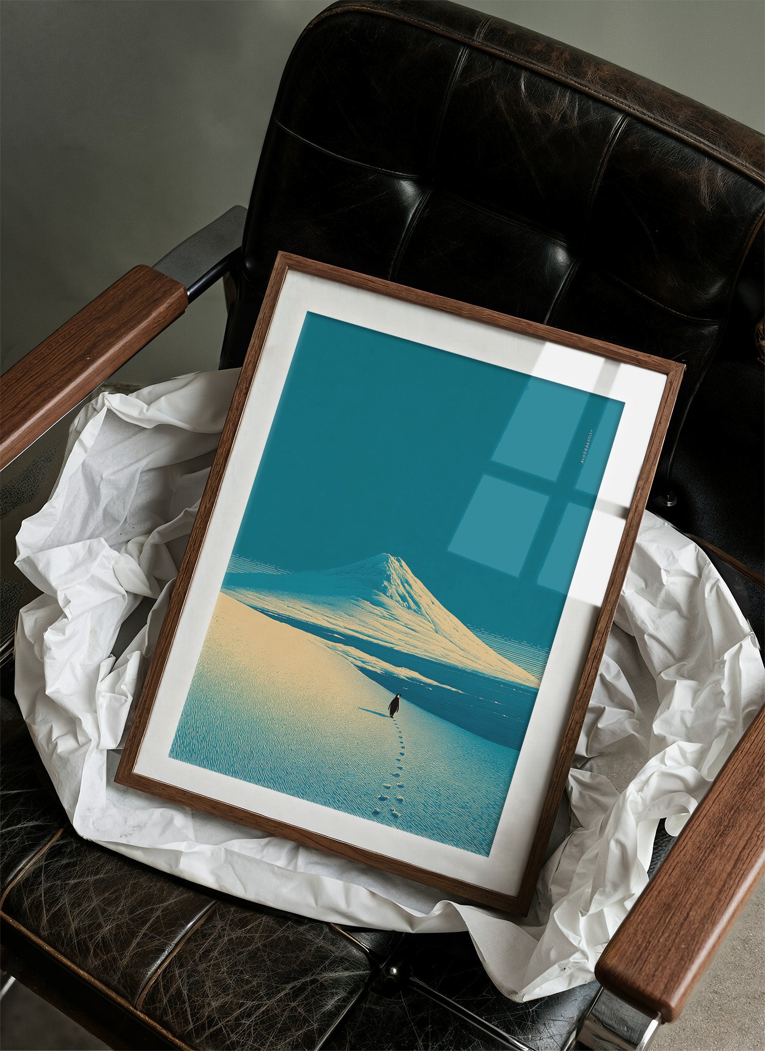 One Set of Prints in the Snow