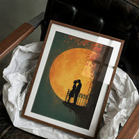The Moon Made Room for Them