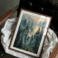 Where The Pines Lean Into Morning