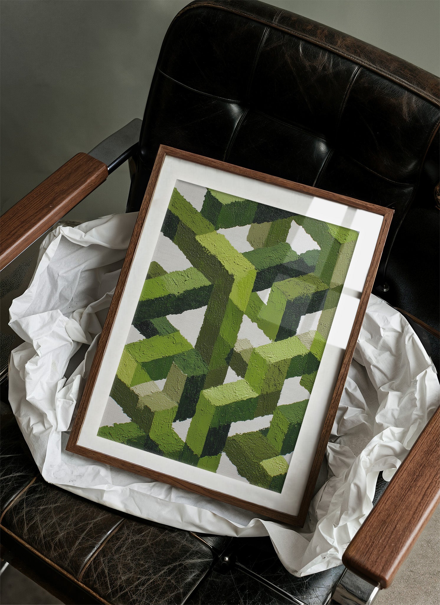 The Grid Thinks in Green