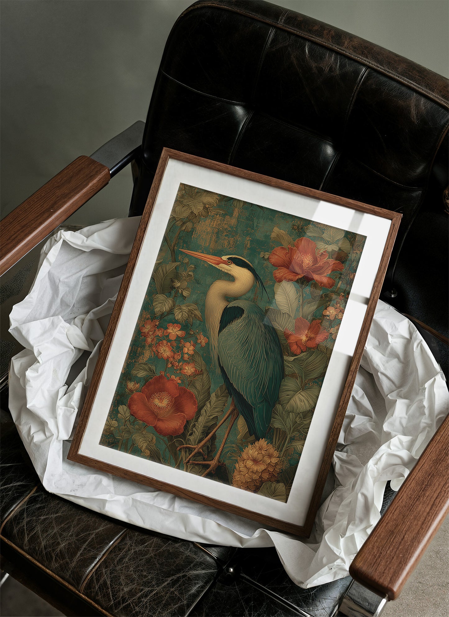 The Heron Knew the Garden Well