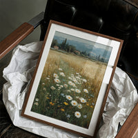 Daisies Where the Wheat Runs Out
