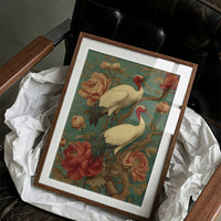 They Perched Where the Peonies Bloom