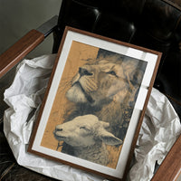 The Lion Lay Down First