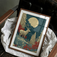 The Stag Stood Still for the Moon