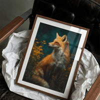 The Fox Who Watched the Field Turn Gold