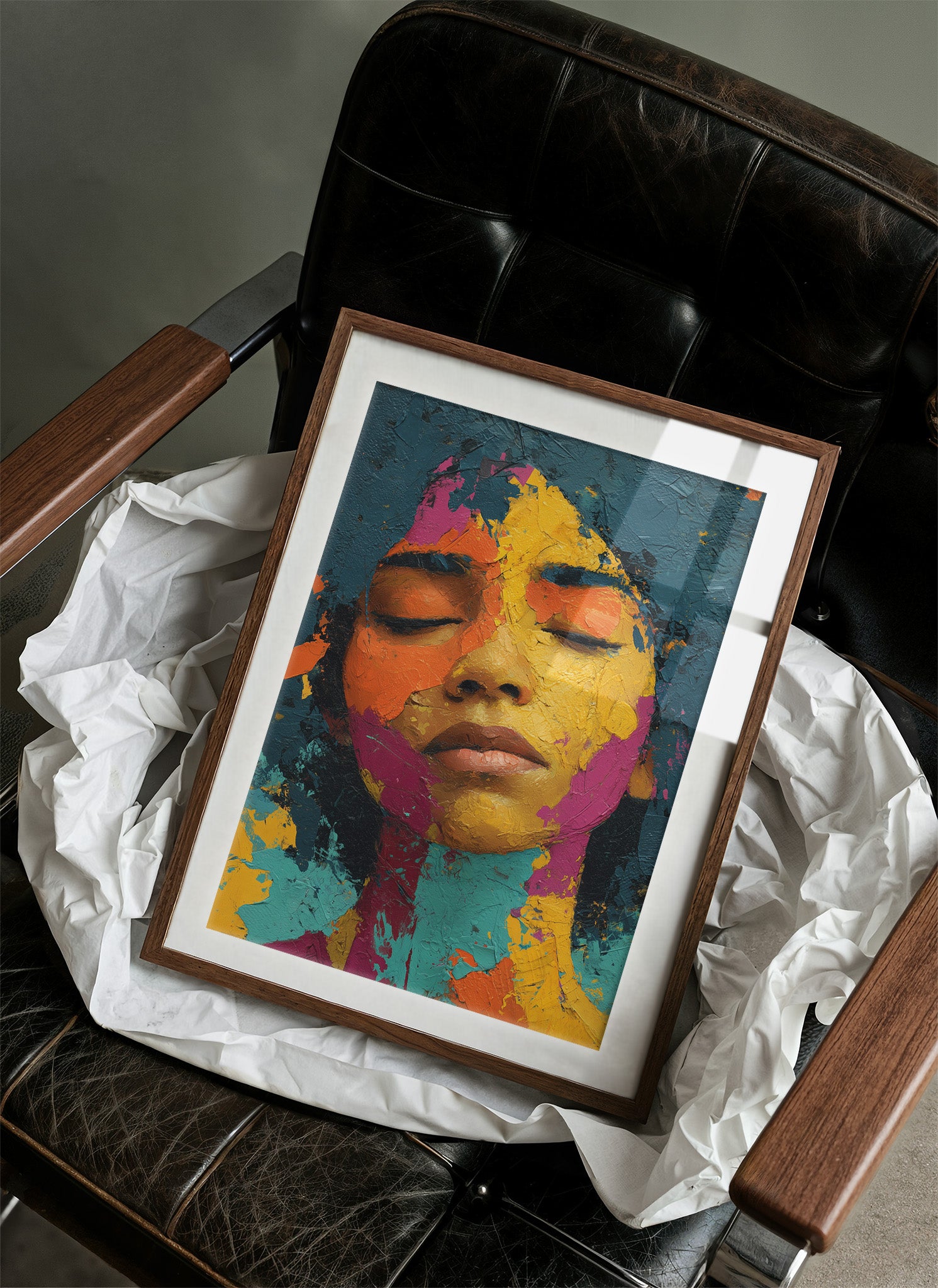 She Contained Multitudes in Color