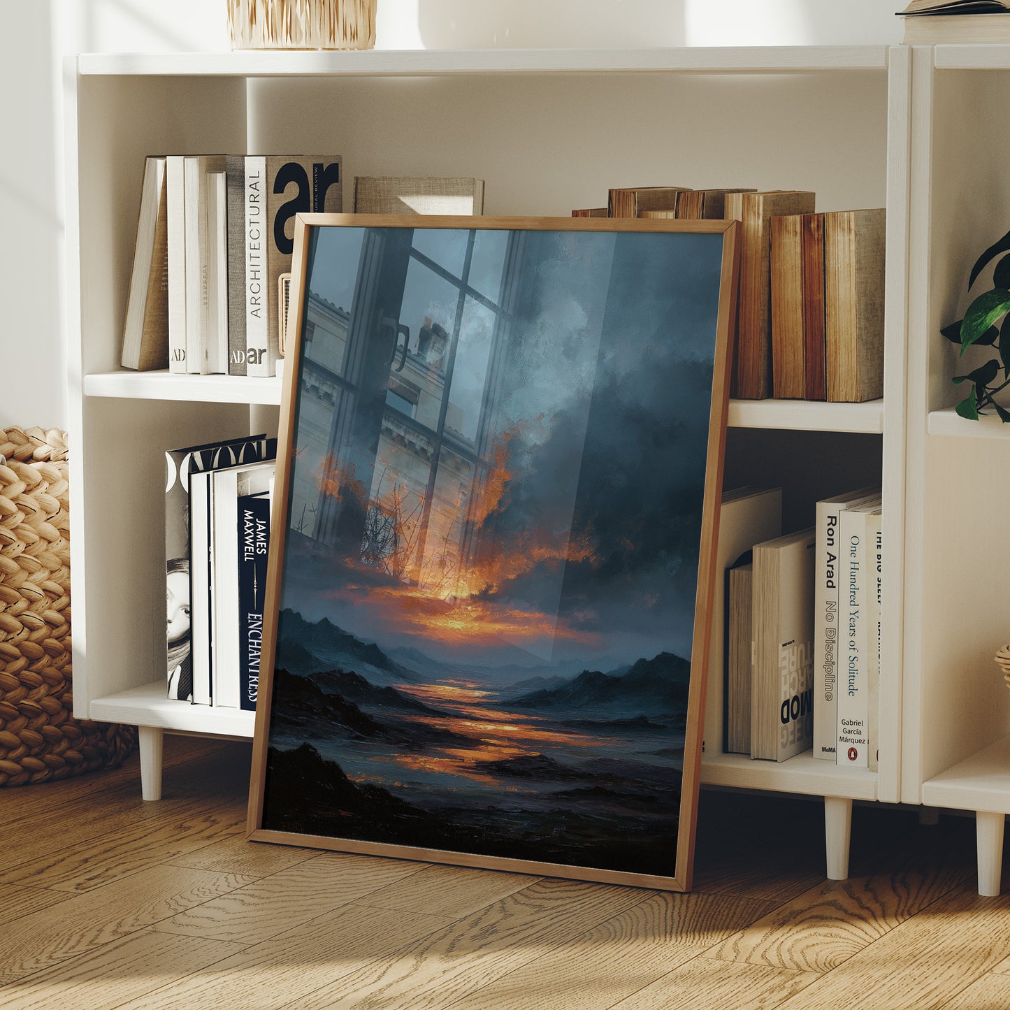Fire Breaks the Blue Hour