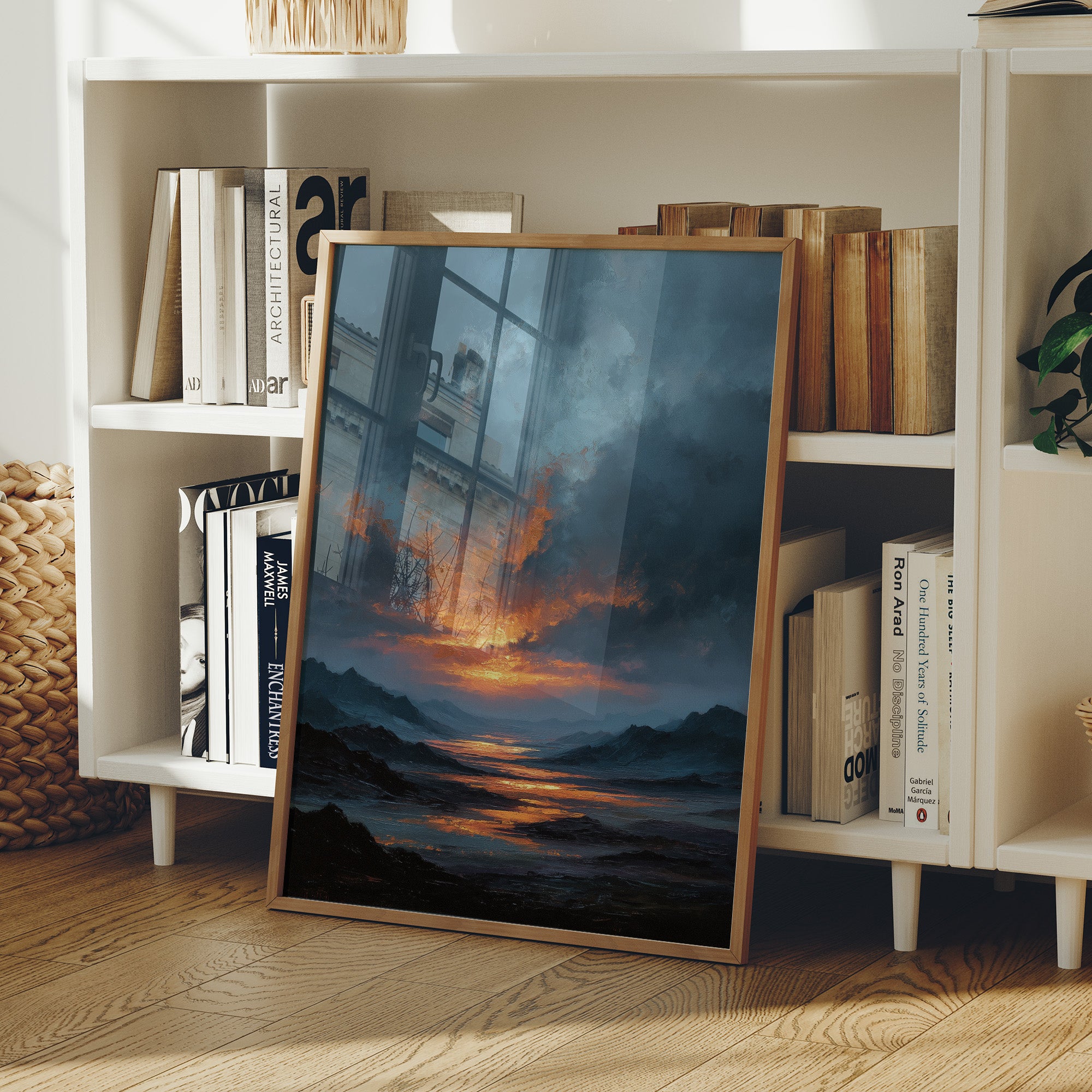 Fire Breaks the Blue Hour