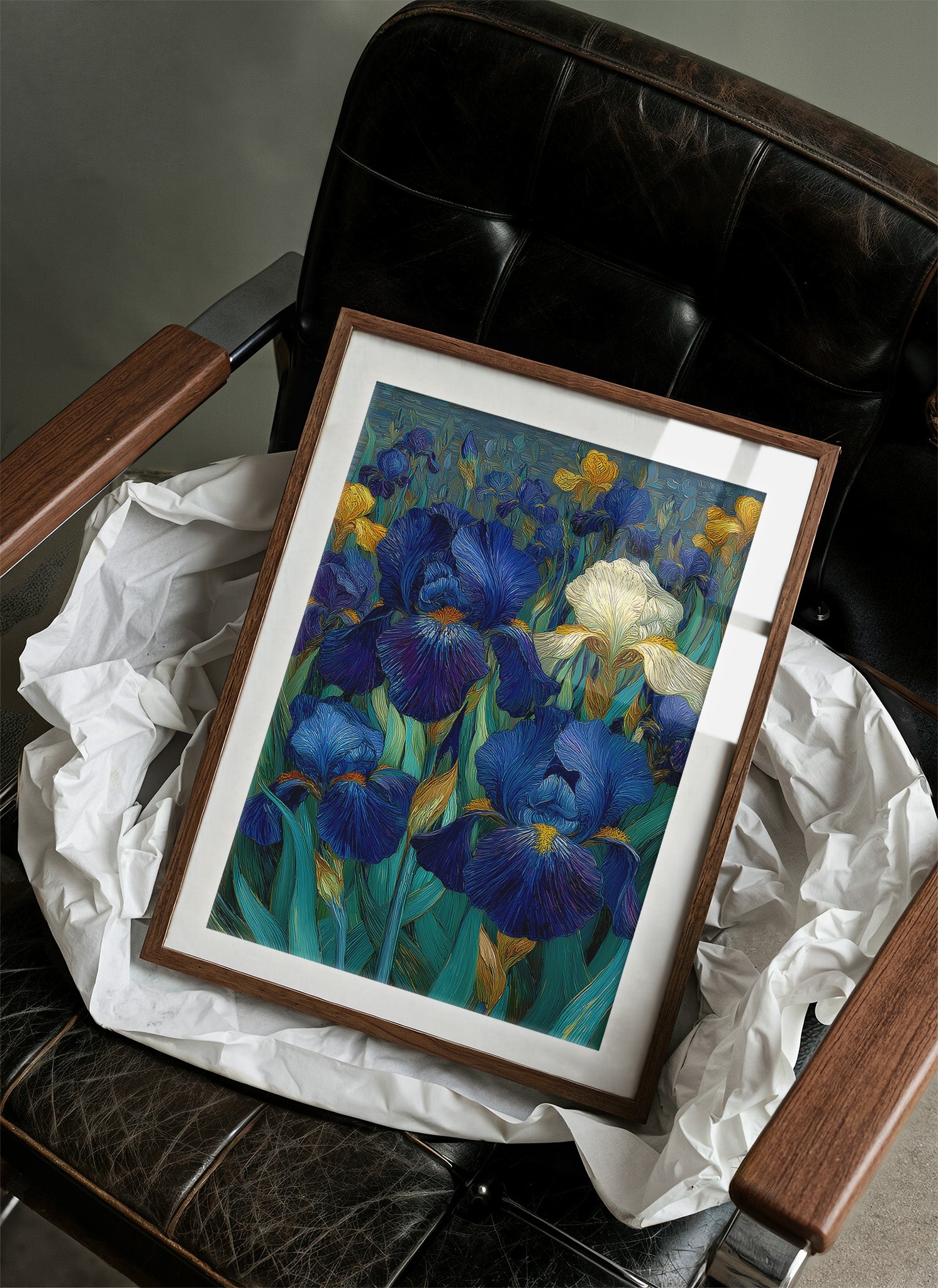 Irises in Van Gogh's Garden