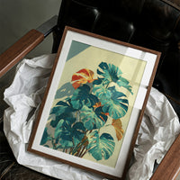 Monstera in Afternoon Light