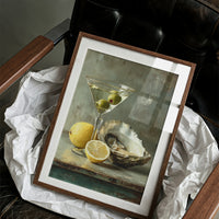 Martini, Lemon, Oyster