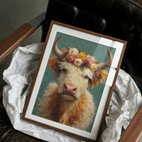 Highland Royalty in Bloom
