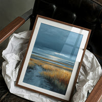 Storm Light Over the Marsh