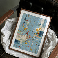 Drips in Powder Blue