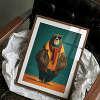 Bear in a Trench Coat