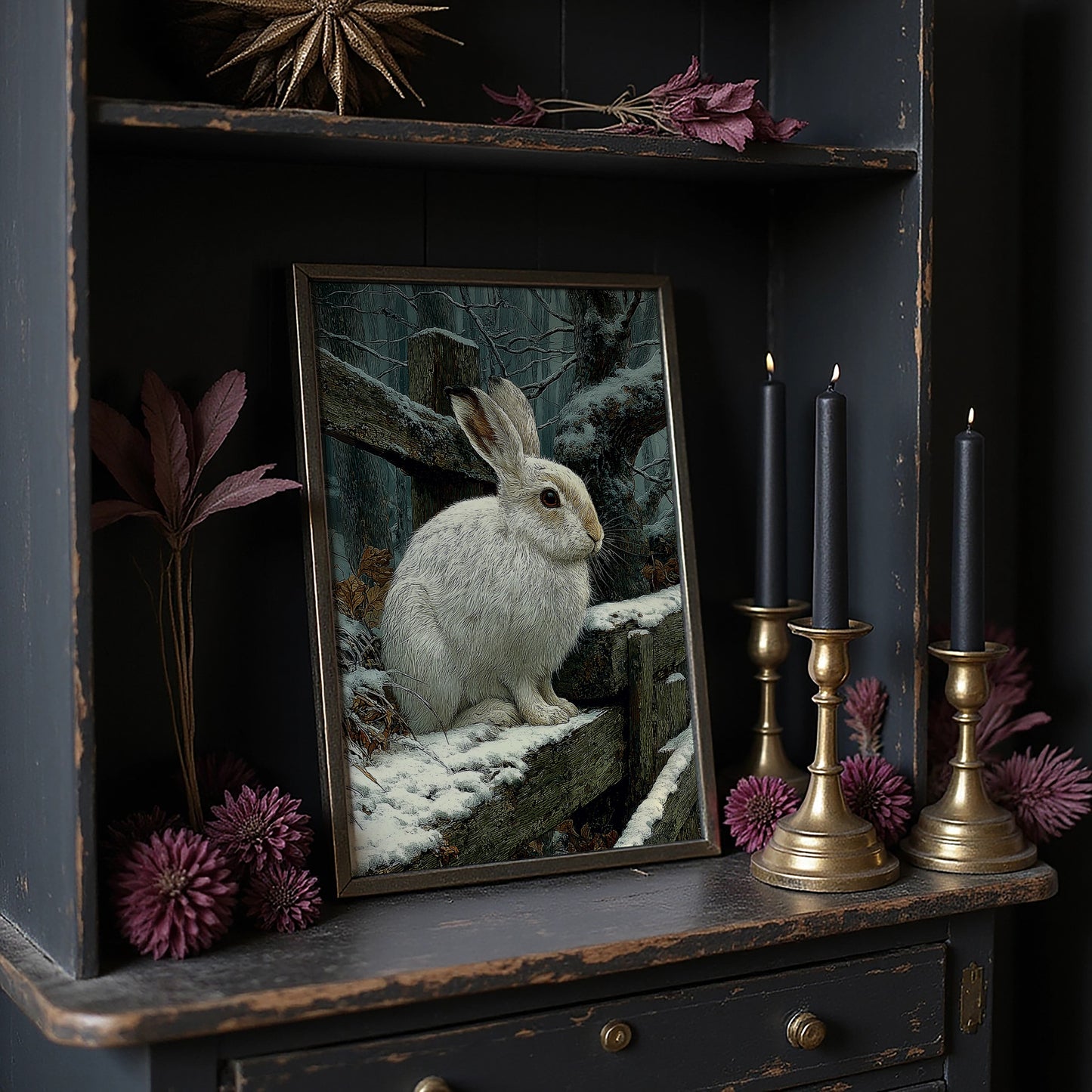 Snowshoe Hare at Dusk