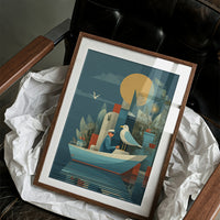 Captain and the Great Gull