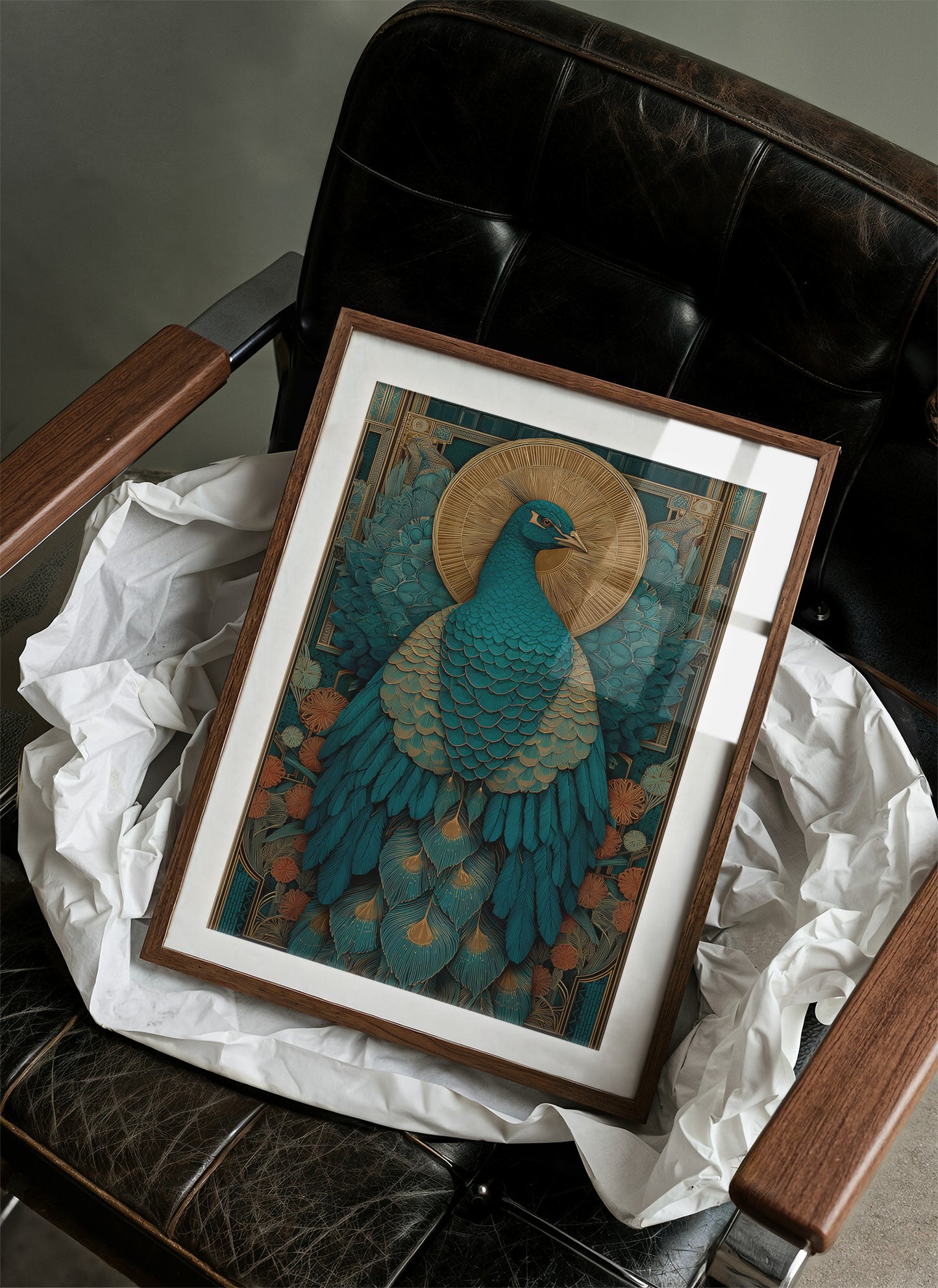 Peacock's Golden Crown