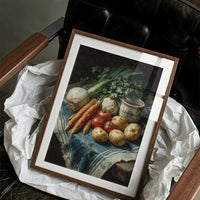 Harvest on Linen Cloth