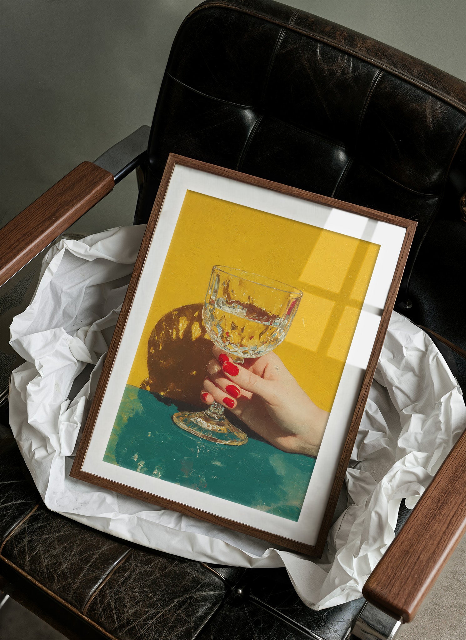 A Toast in Red and Gold