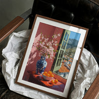 Oranges at the Red Window