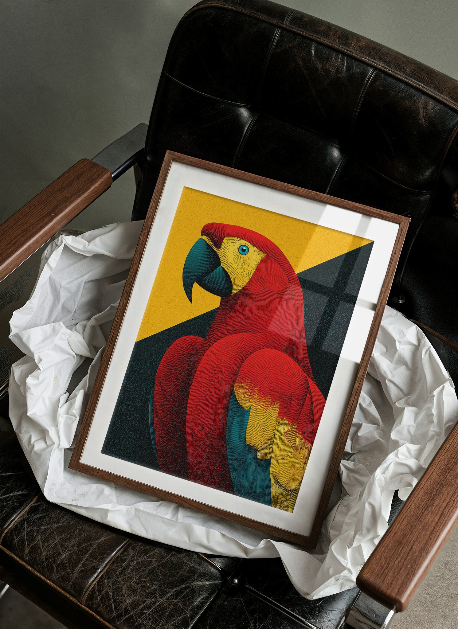 Scarlet Macaw Study