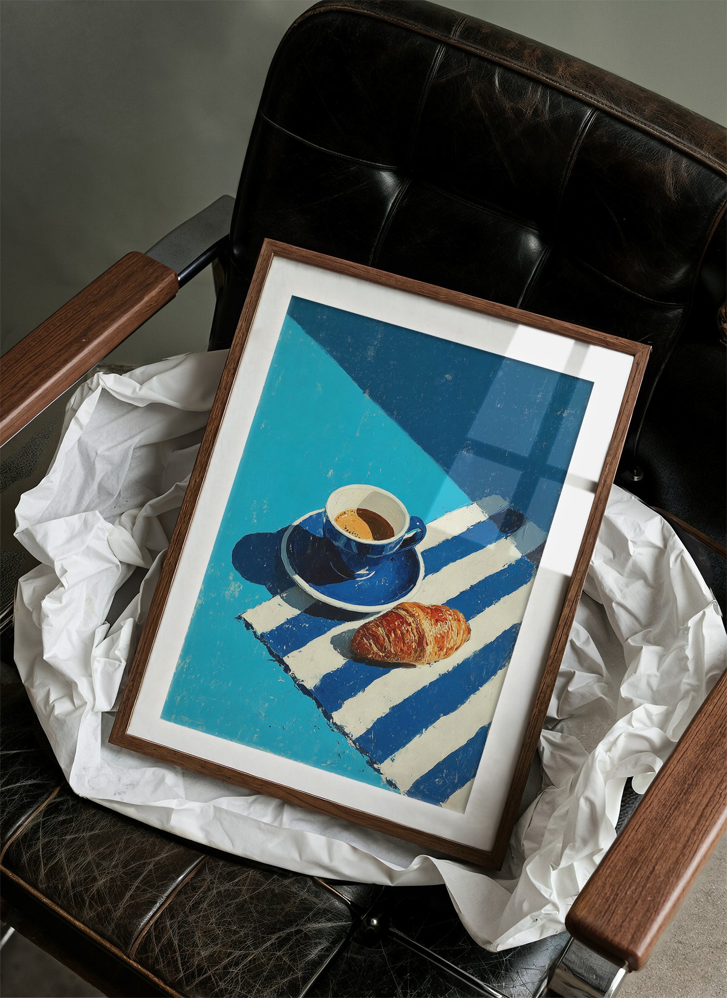 Espresso and Stripes