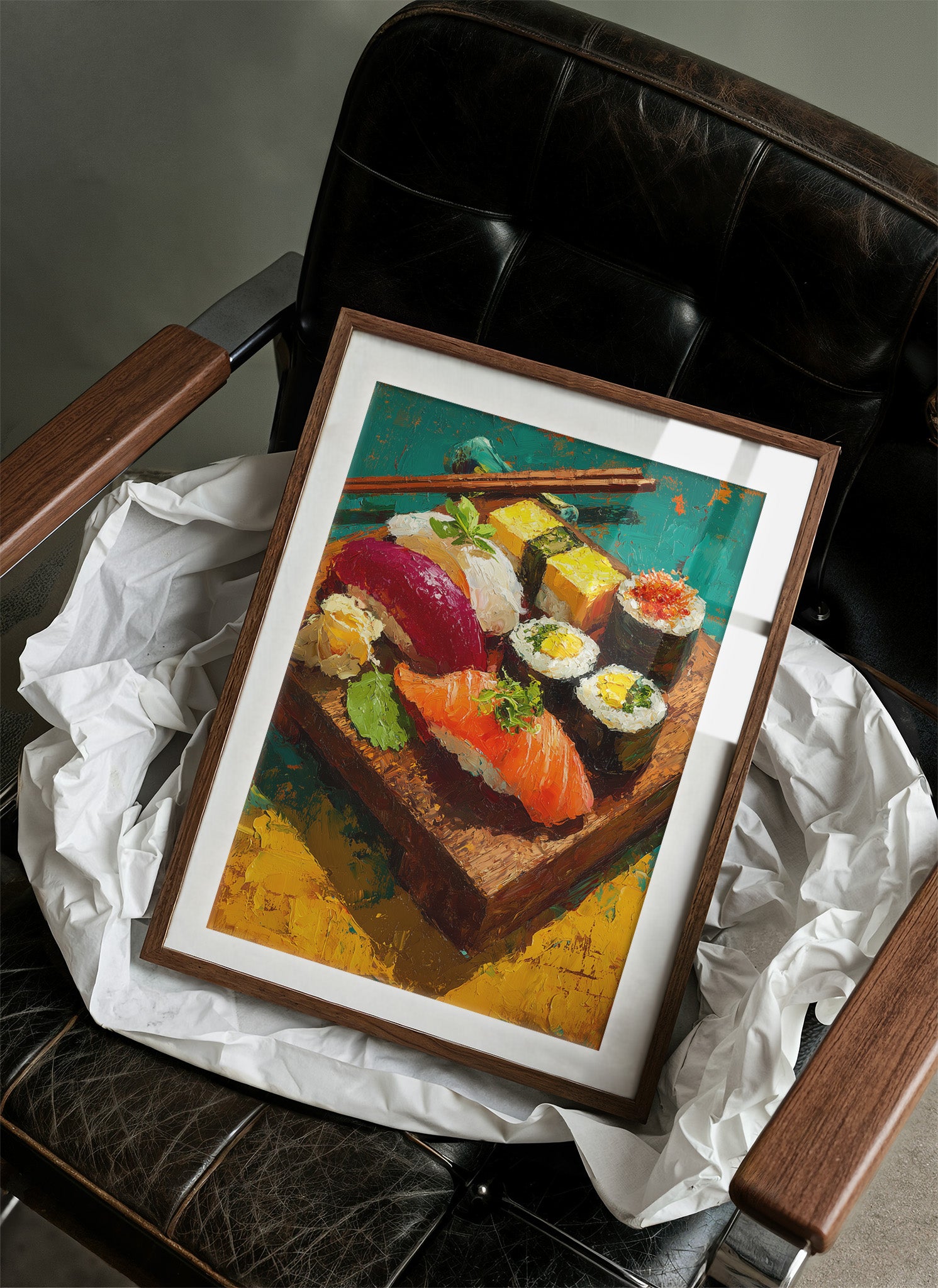 Sushi in Impasto