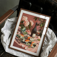 Sushi and Champagne Roses