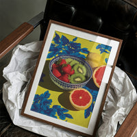 Fruit on Cobalt Bloom