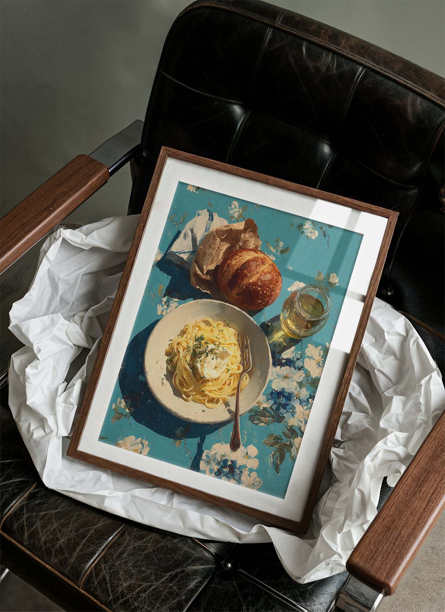 Burrata Pasta by the Blooms