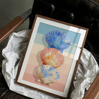 Scallops in Sunset Stripes
