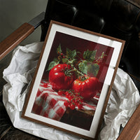 Heirloom Reds on Gingham