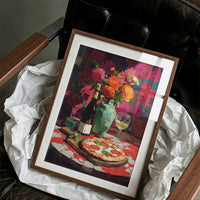 Pizza and Peonies