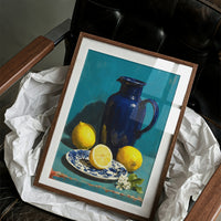 Lemons and the Cobalt Pitcher