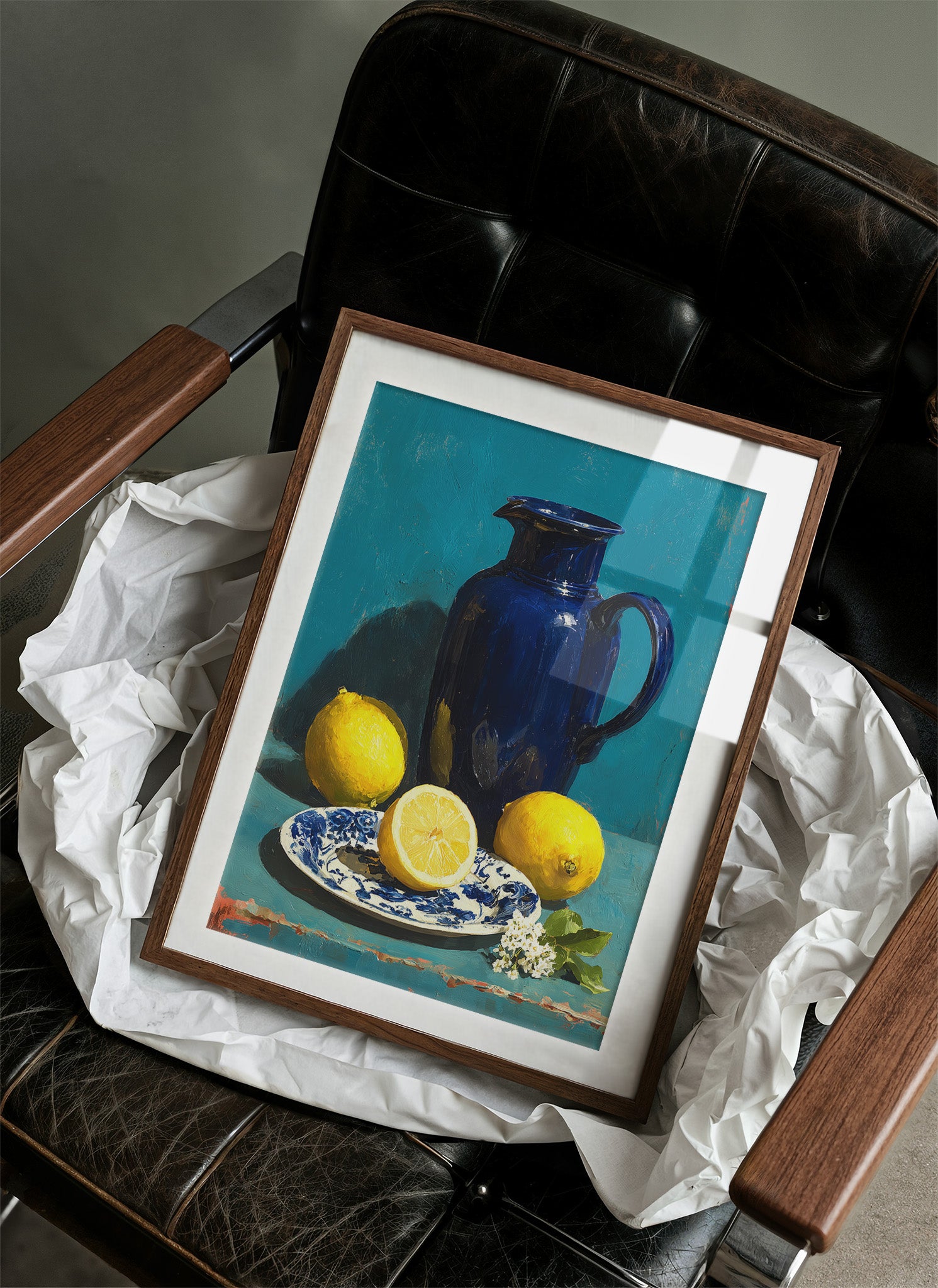Lemons and the Cobalt Pitcher